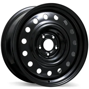 Fast Wheels – Steel / Acier – Black – 18″x7.5″ 30mm – All weather Wheels – ES83-1875-65BN+30C601